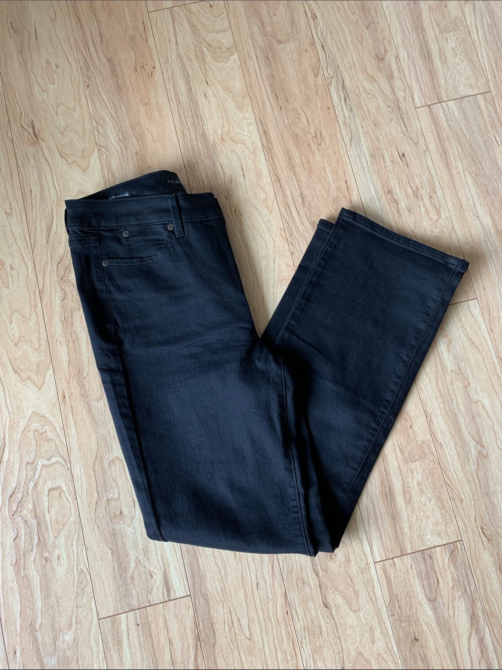 Talbots Barely Boot women Black Jeans
